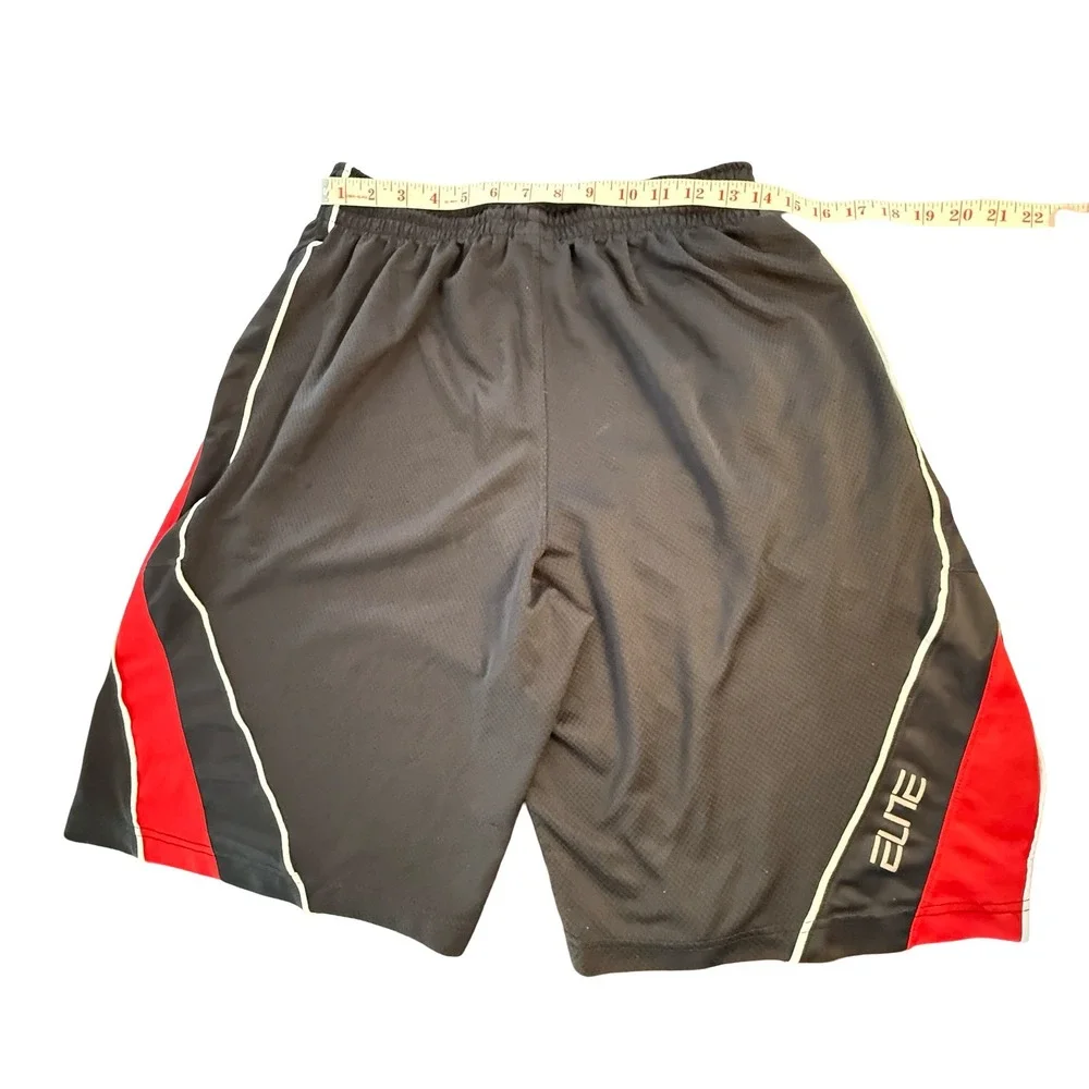 Nike Ohio State Buckeyes Elite Basketball Shorts Mens Large Black Red 287113-010
